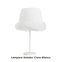Lampara Velador -Linea Cisne Blanco