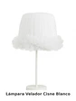 Lampara Velador -Linea Cisne Blanco - Miniatura 1