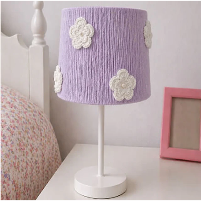 Lampara Velador - Linea Crochet