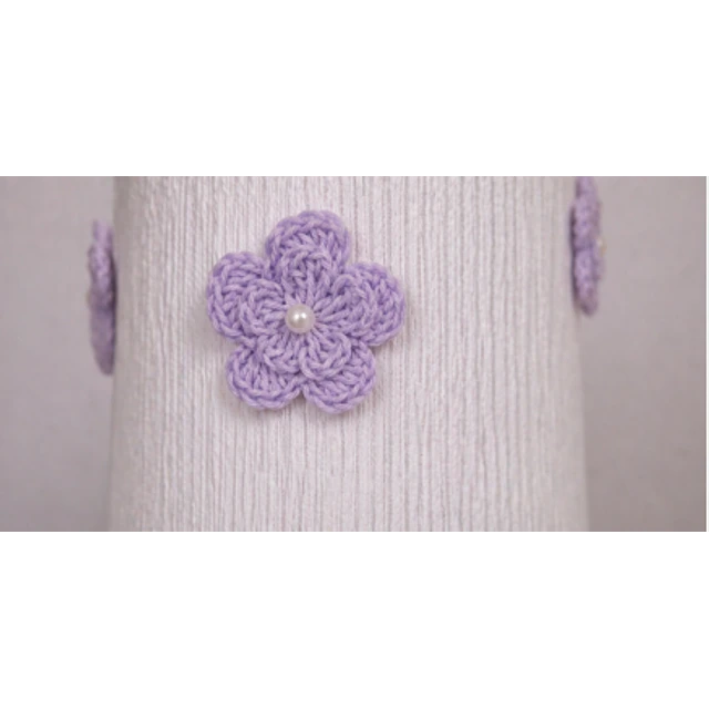 Lampara Velador - Linea Crochet