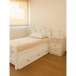 Cama Nido -  Modelo Princesa 1 Plaza
