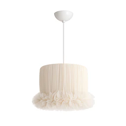 Lampara Colgante - Linea Cisne Crema