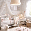 Lampara Colgante - Linea Cisne Crema