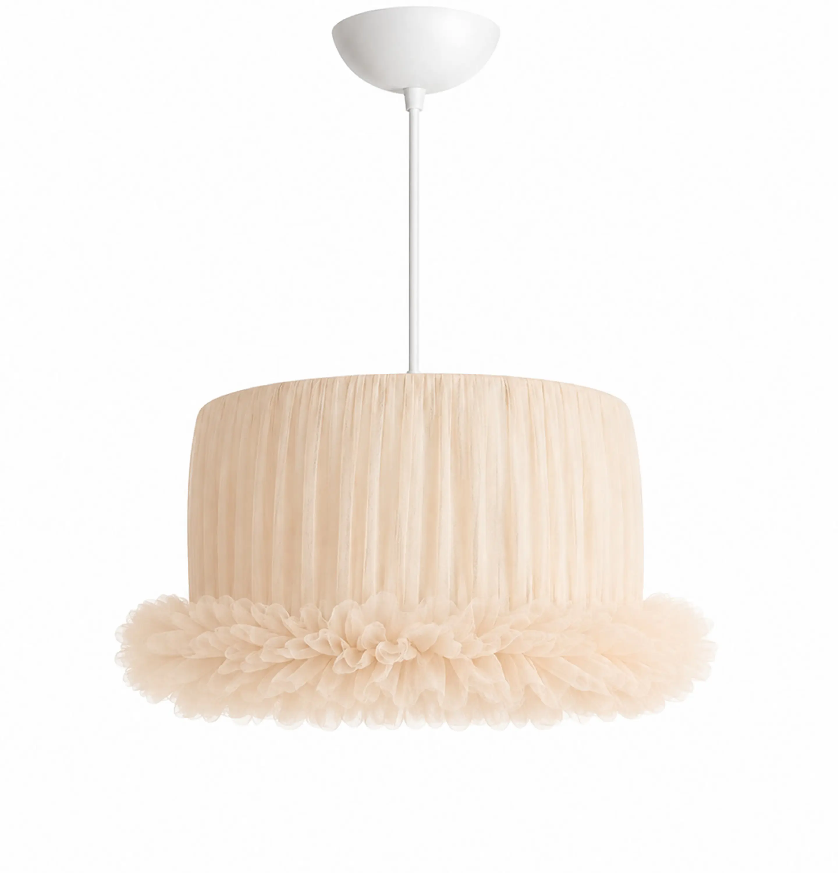 Lampara Colgante - Linea Cisne Beige 1