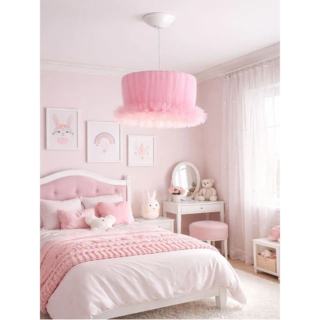Lampara Colgante - Linea Cisne Rosa