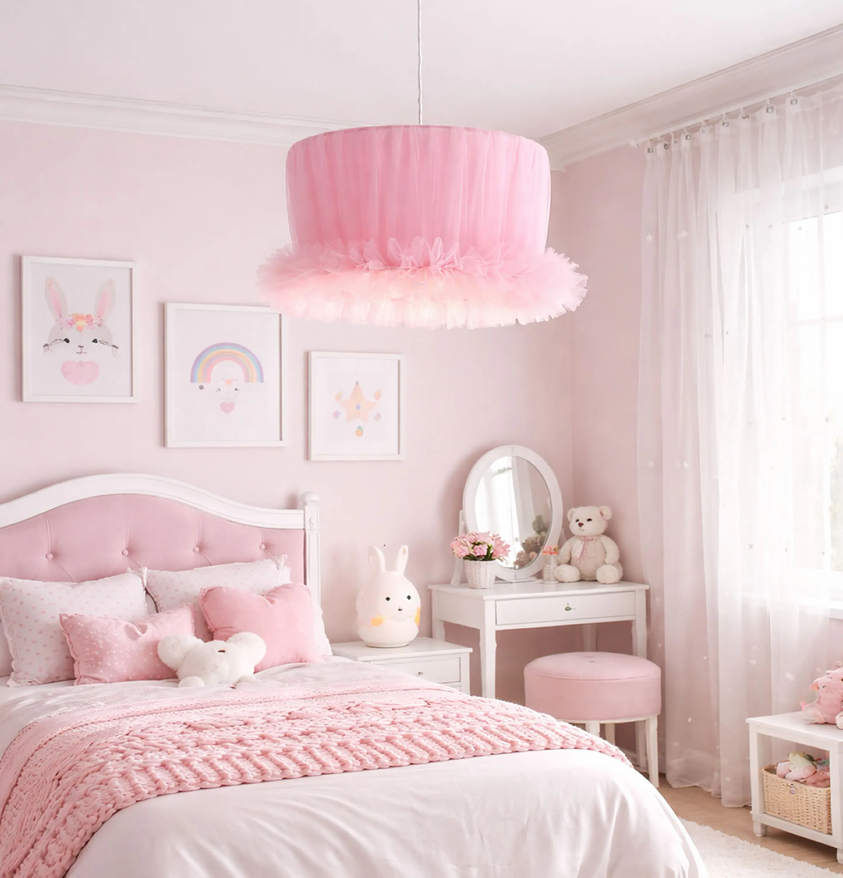 Lampara Colgante - Linea Cisne Rosa 2