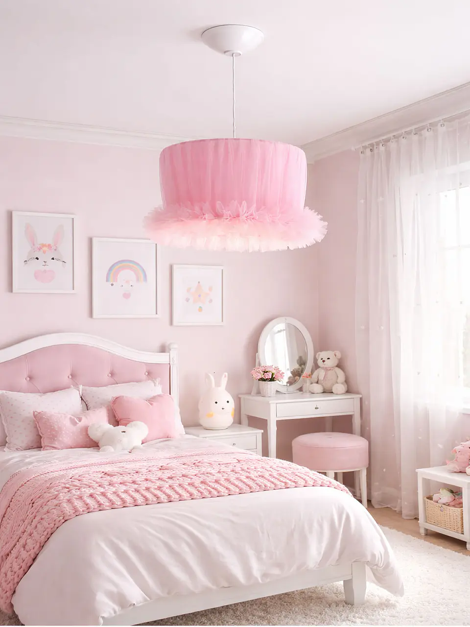 Lampara Colgante - Linea Cisne Rosa 2