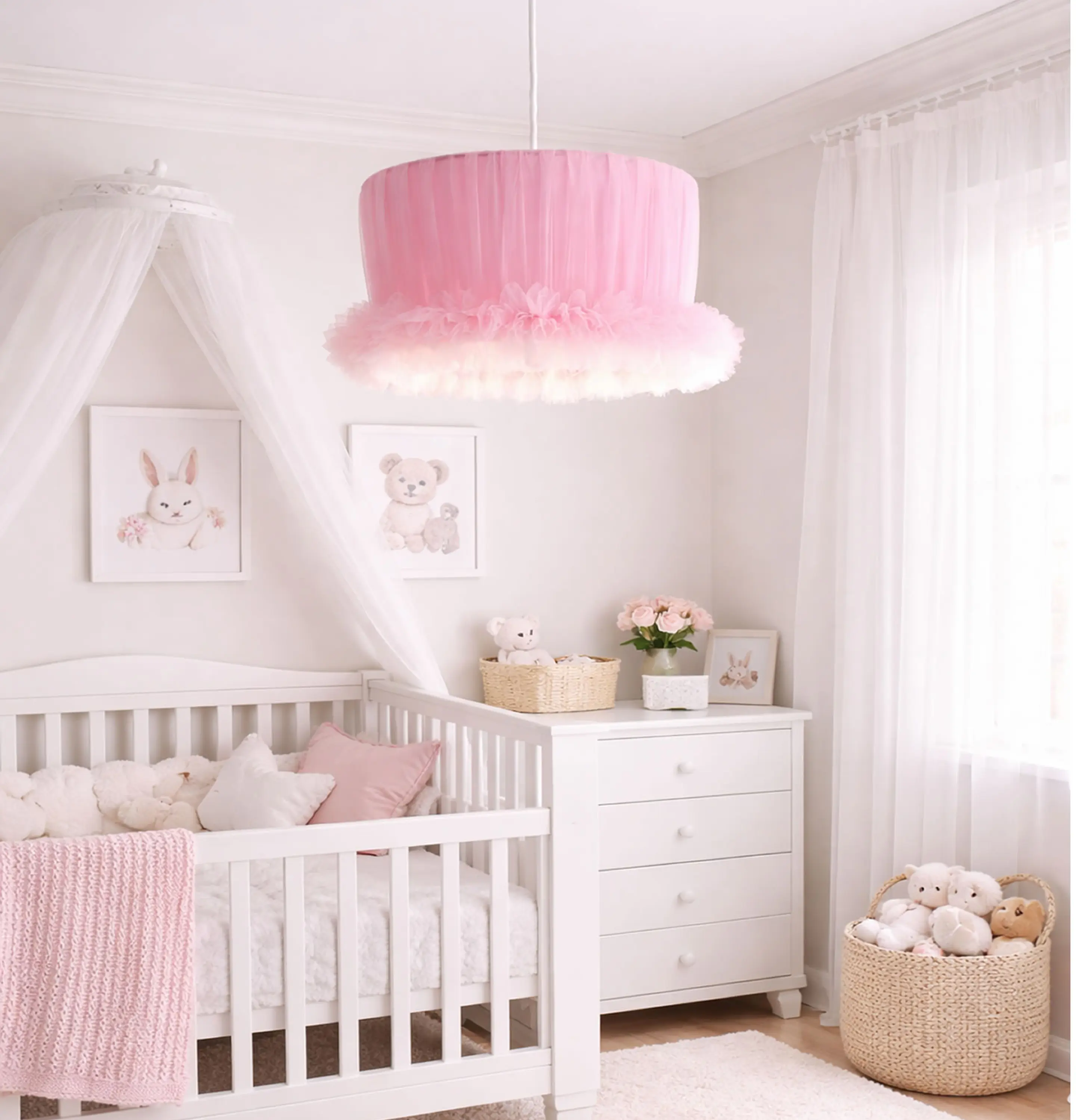 Lampara Colgante - Linea Cisne Rosa 3