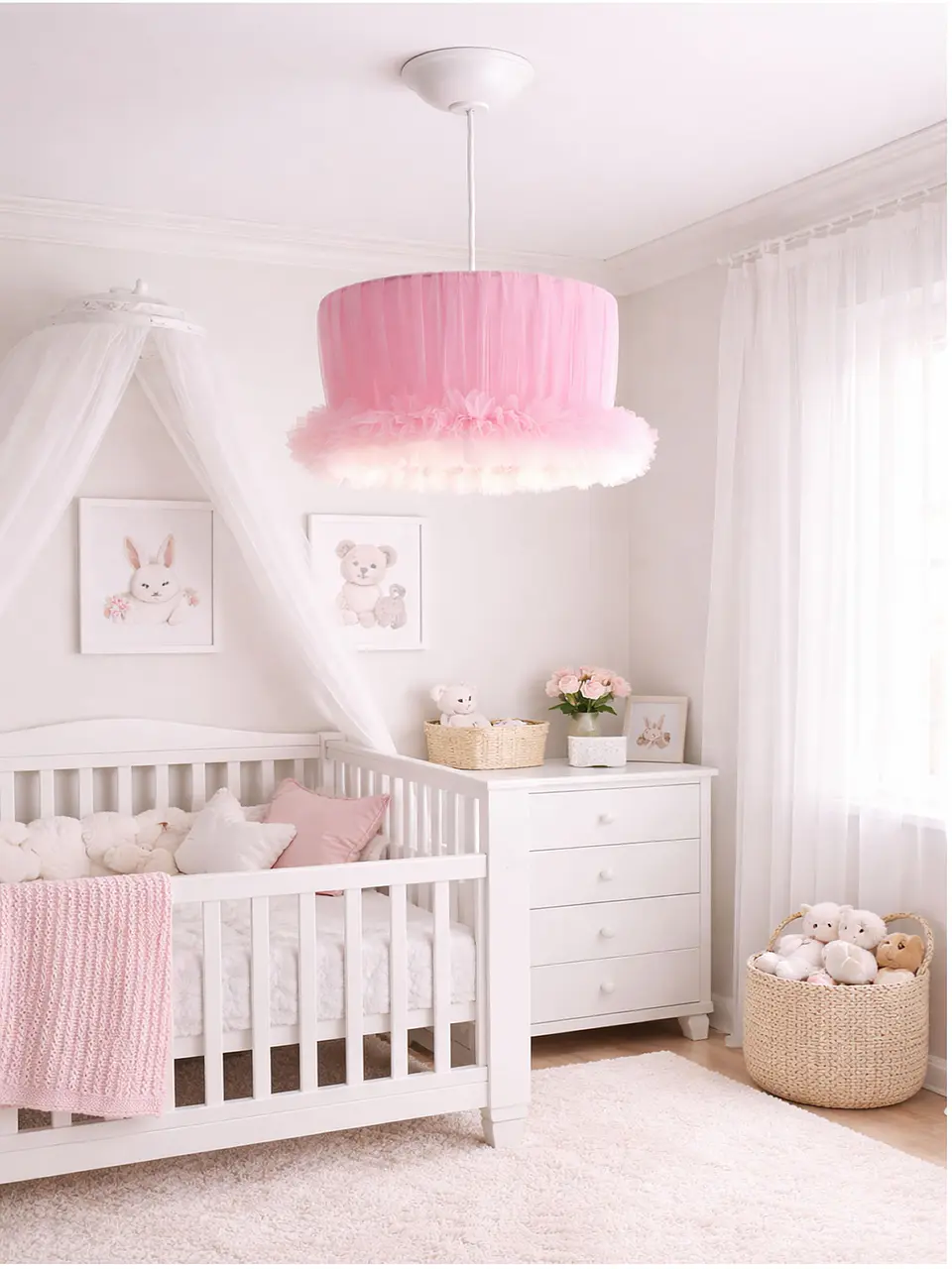 Lampara Colgante - Linea Cisne Rosa 3