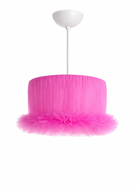 Lampara Colgante - Linea Cisne Fucsia