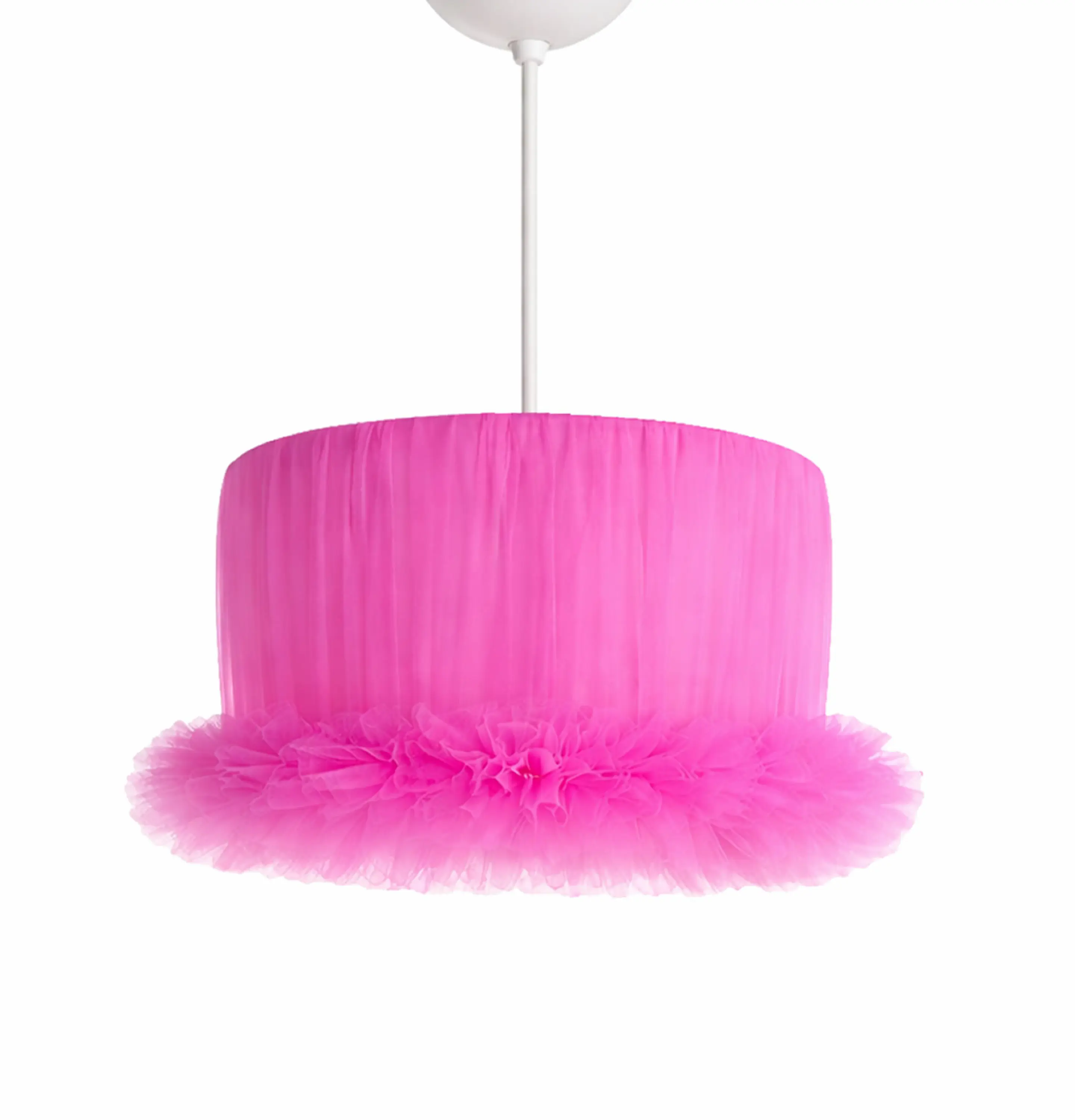 Lampara Colgante - Linea Cisne Fucsia 1