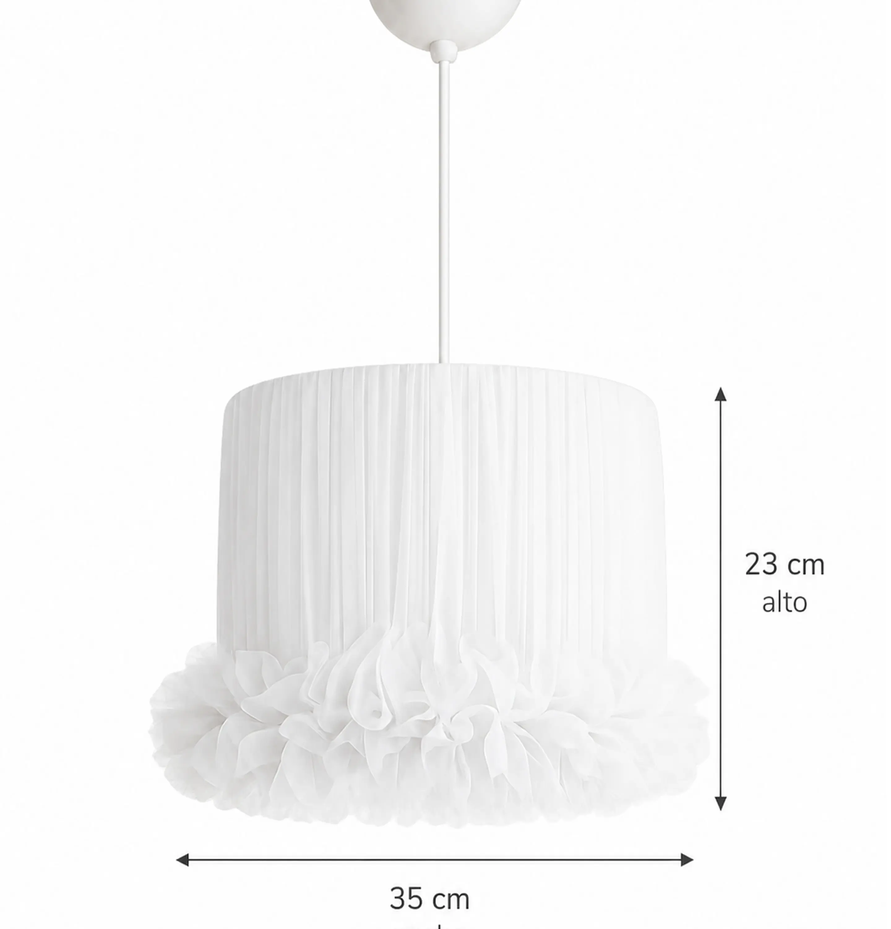 Lampara Colgante - Linea Cisne Blanco 3