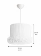 Lampara Colgante - Linea Cisne Blanco - Miniatura 3
