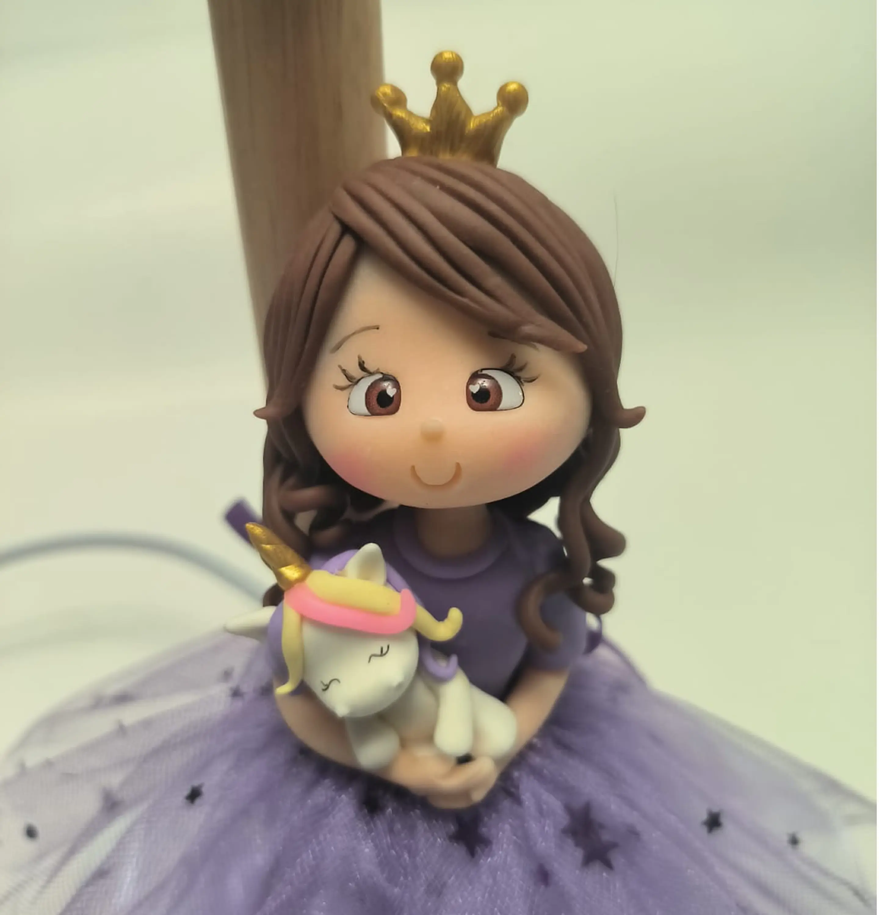 Lampara Princesa Unicornio Lila 1