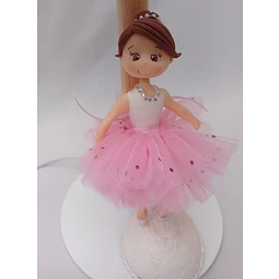 Lampara Bailarina Rosada