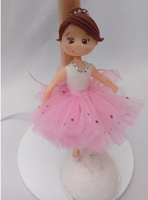 Lampara Bailarina Rosada