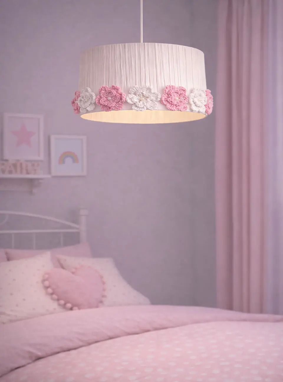 Lampara Colgante - Linea Corona de Flores 3