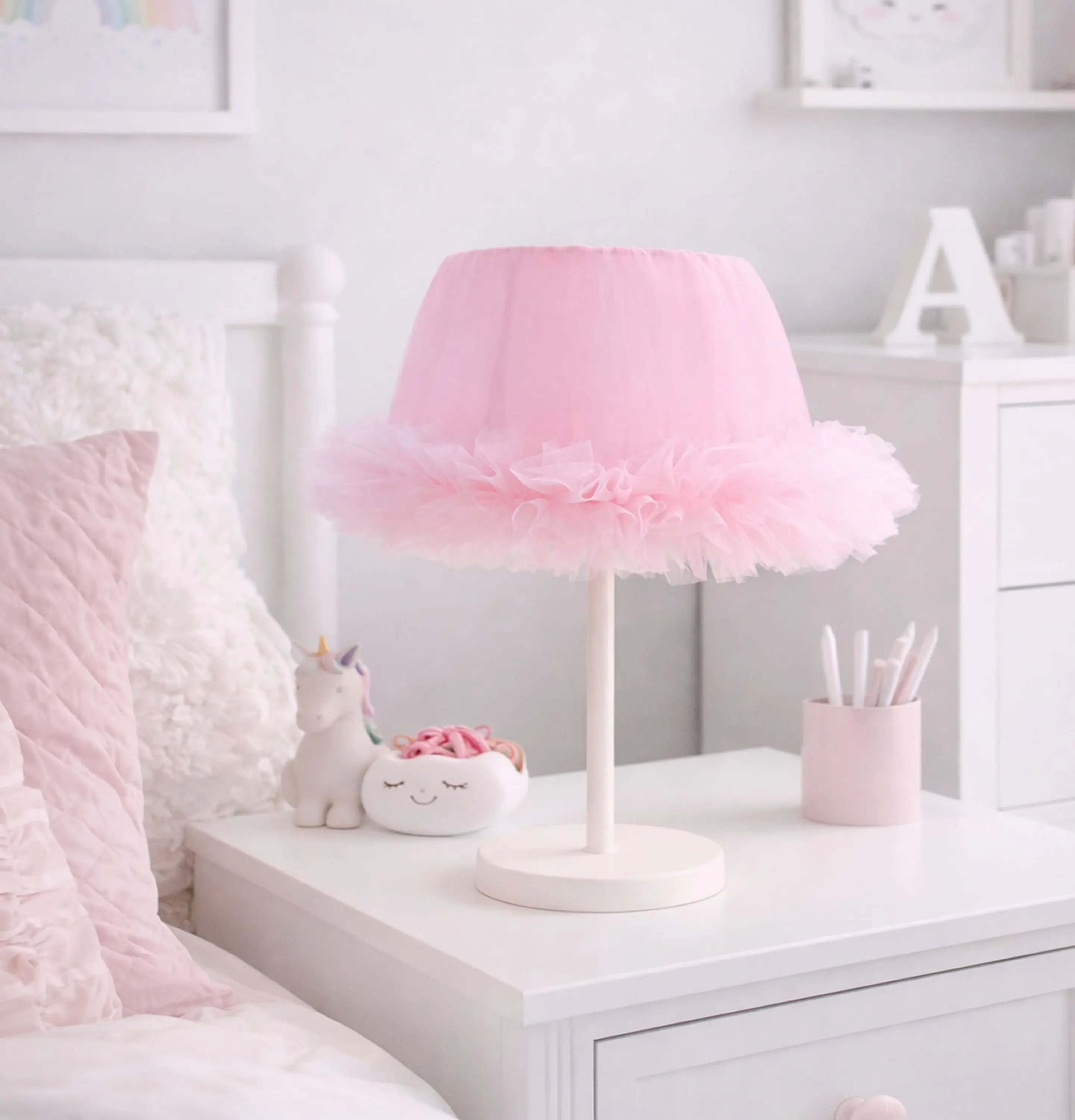 Lampara Velador -Linea Cisne Rosa 3
