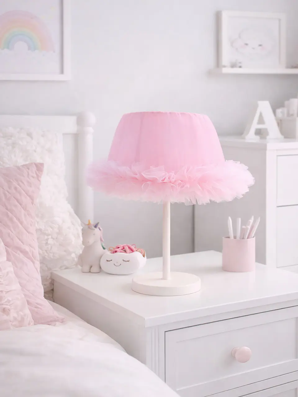 Lampara Velador -Linea Cisne Rosa 3