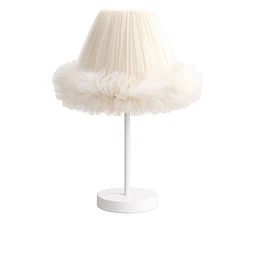 Lampara Velador -Linea Cisne Crema