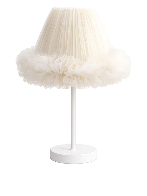 Lampara Velador -Linea Cisne Crema