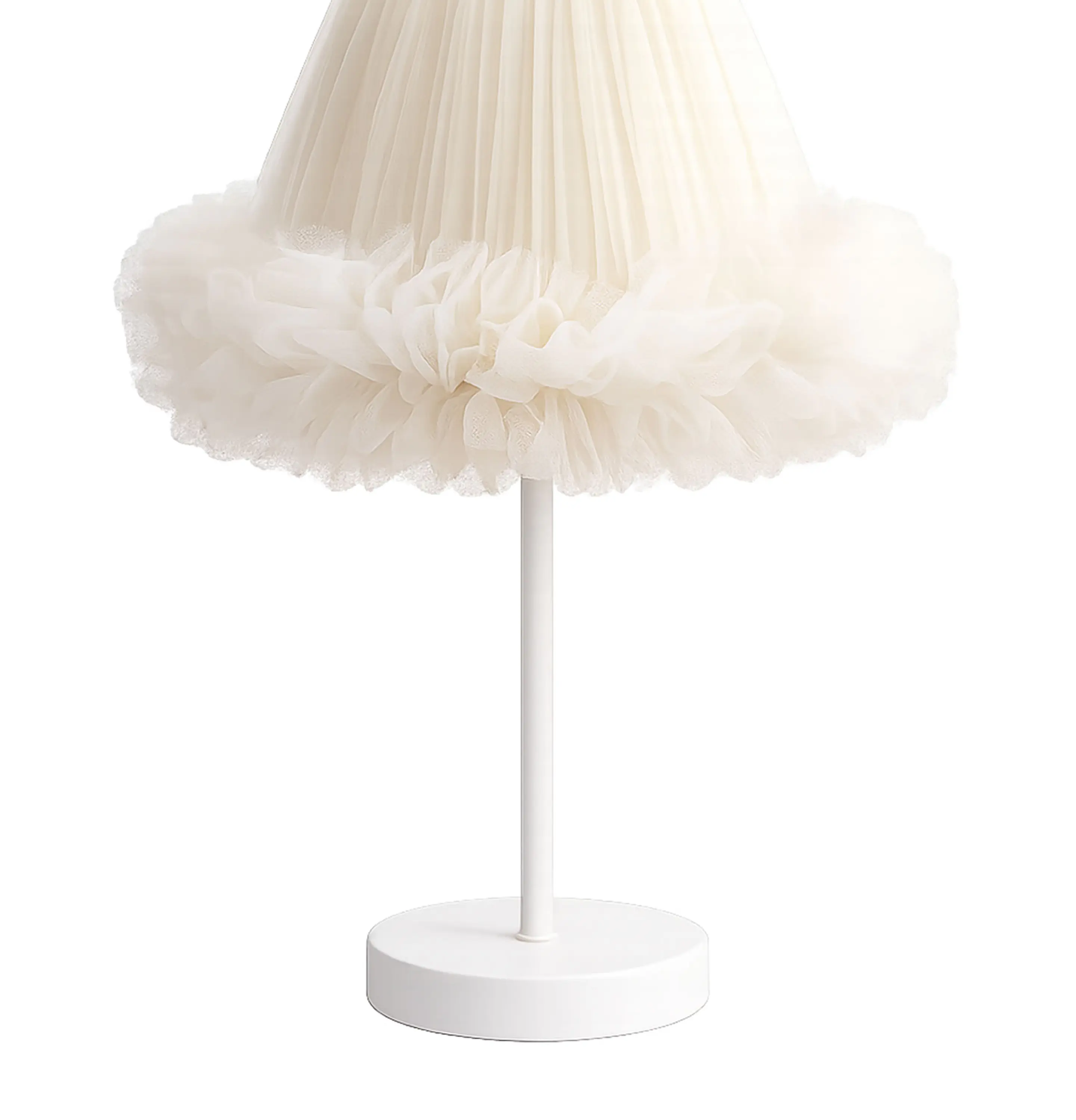 Lampara Velador -Linea Cisne Crema 1