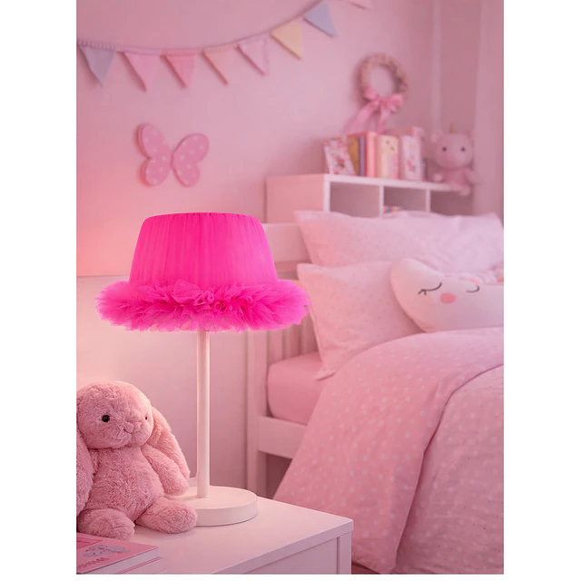 Lampara Velador -Linea Cisne Fucsia