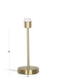 Lampara Velador -Linea Cisne Blanco- Base Dorada - Miniatura 3