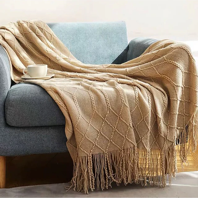 Manta o Piecera Beige
