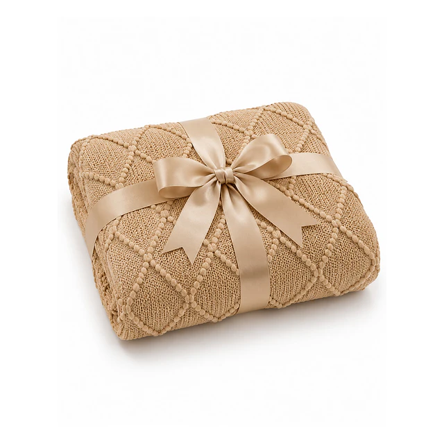 Manta o Piecera Beige