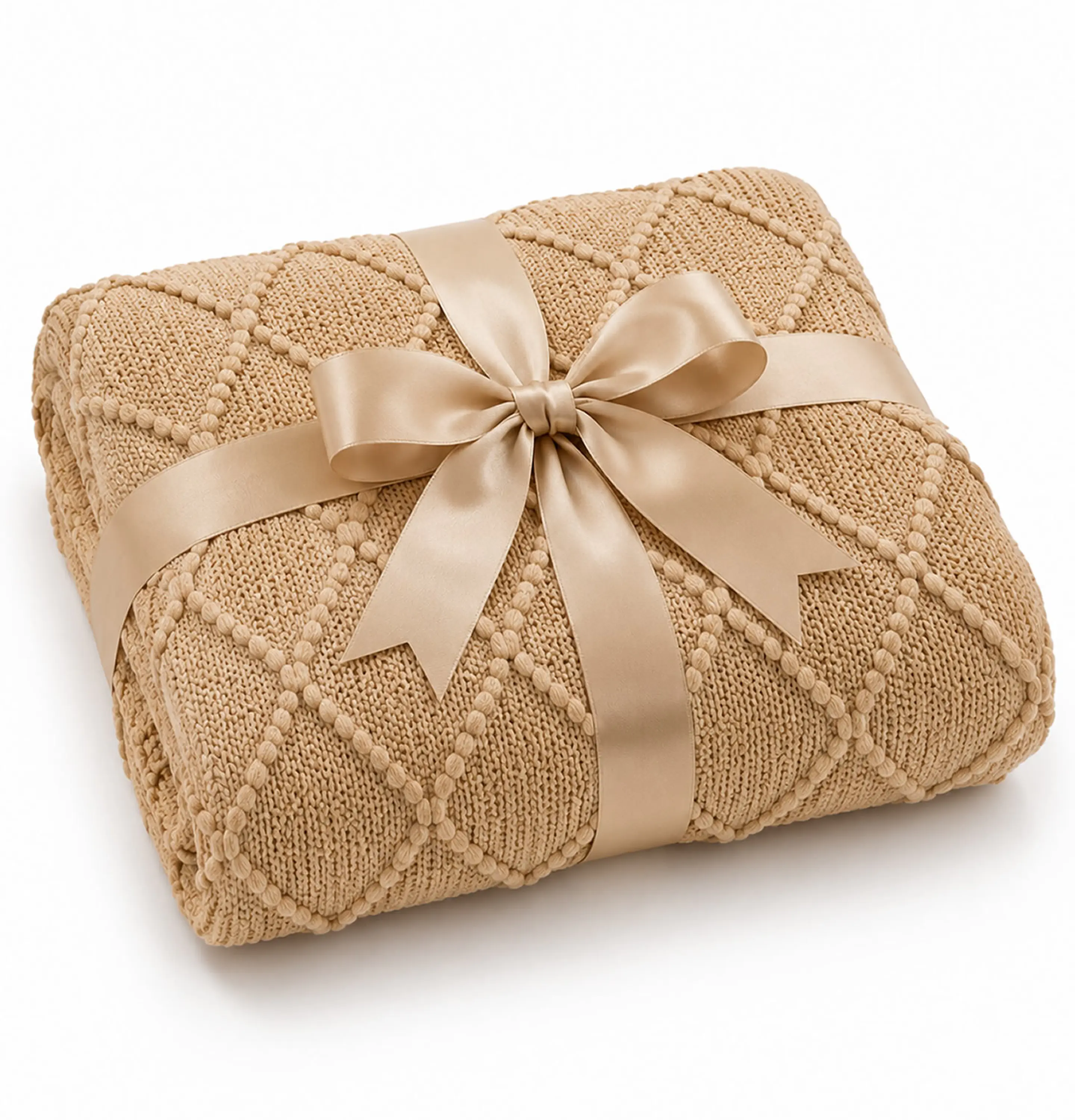 Manta o Piecera Beige 3