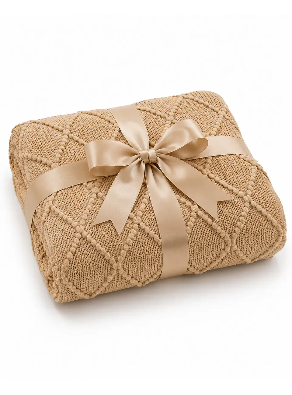 Manta o Piecera Beige 3