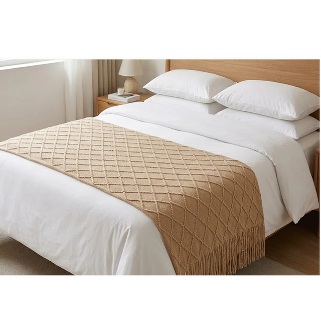 Manta o Piecera Beige