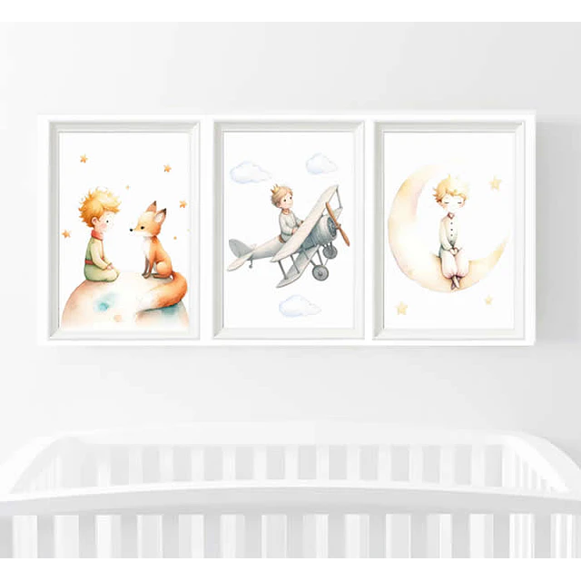 Set Principito Acuarela A