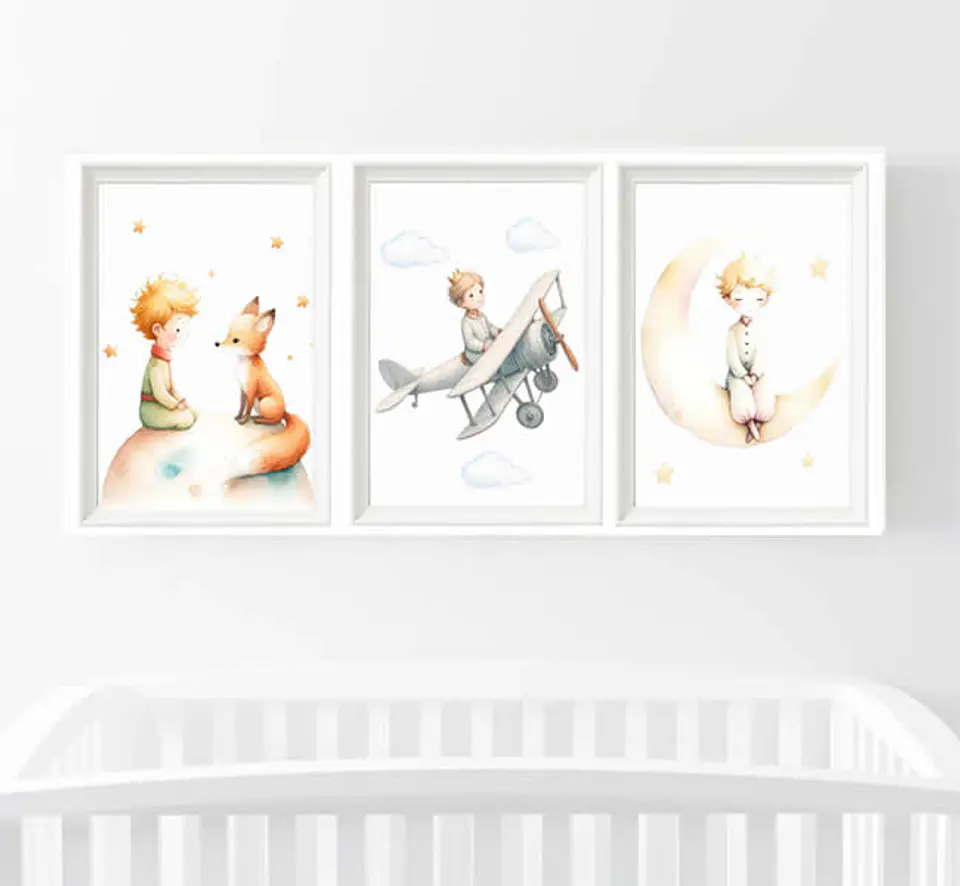 Set Principito Acuarela A 5