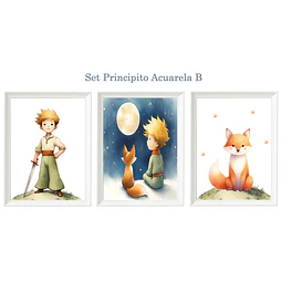 Set Principito Acuarela B