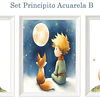 Set Principito Acuarela B