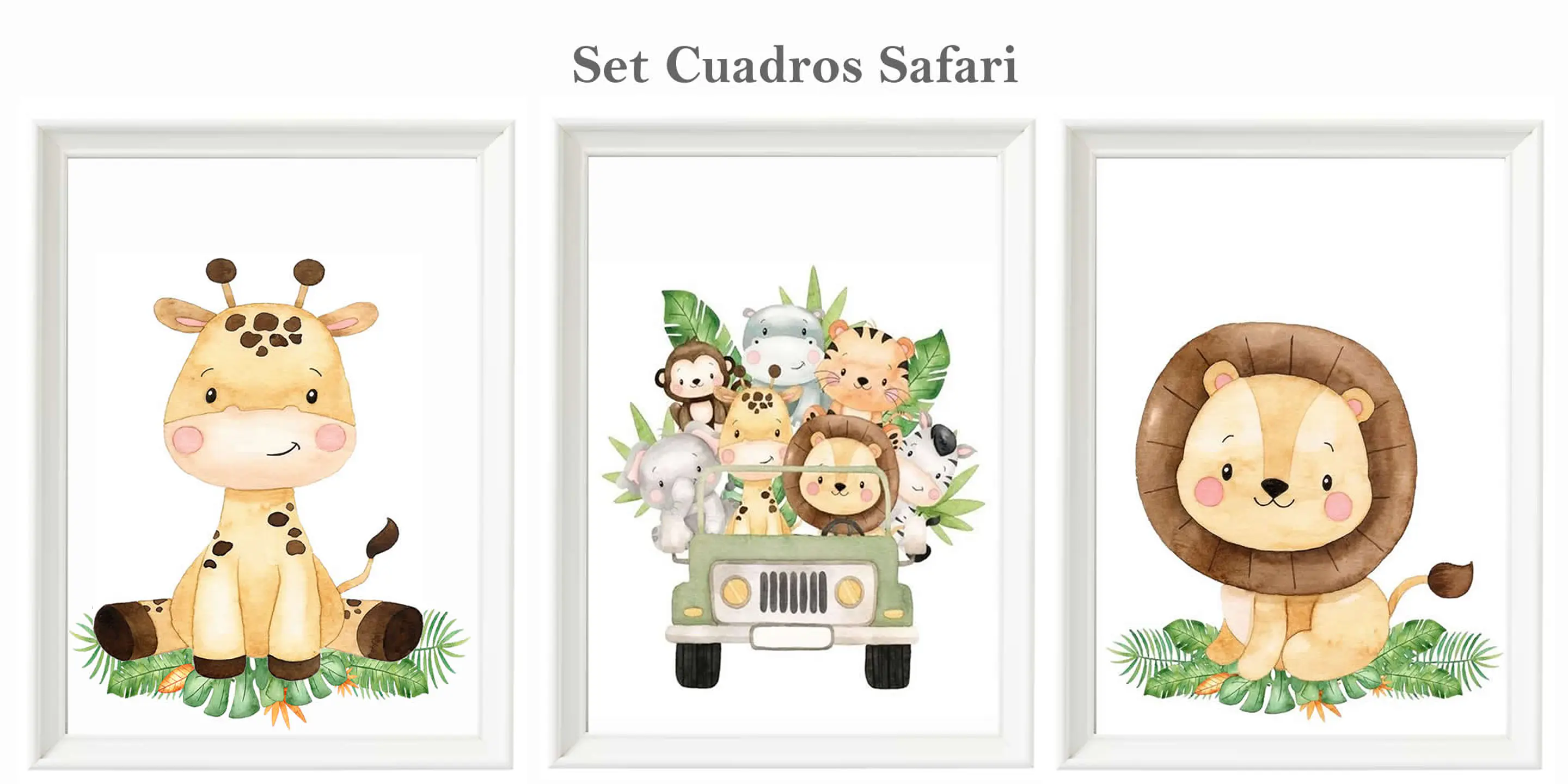 Set Animales de la Selva 1