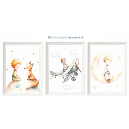 Set Principito Acuarela A