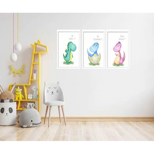 Set Dinosaurios Felices