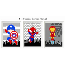 Set Héroes Marvel