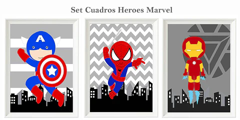 Set Héroes Marvel