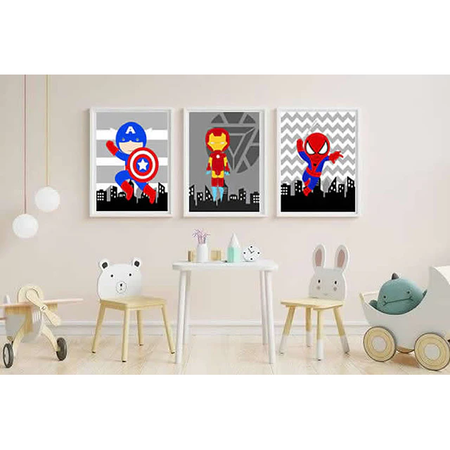 Set Héroes Marvel