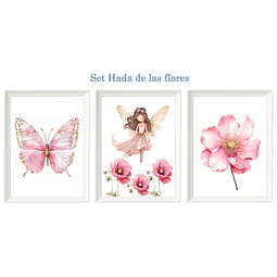 Set  Hada de las flores