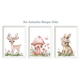 Set Animales del Bosque