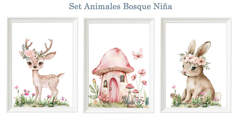Set Animales del Bosque