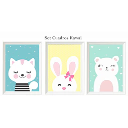 Set Cuadros Kawaii