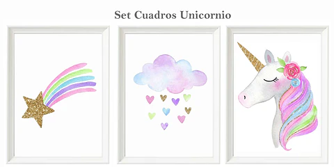 Set Unicornio