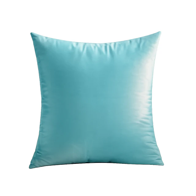 1 Funda Terciopelo Verde Agua