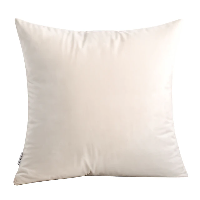 1 Funda Terciopelo Crema